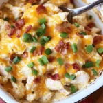 Cheesy Keto Chicken Casserole