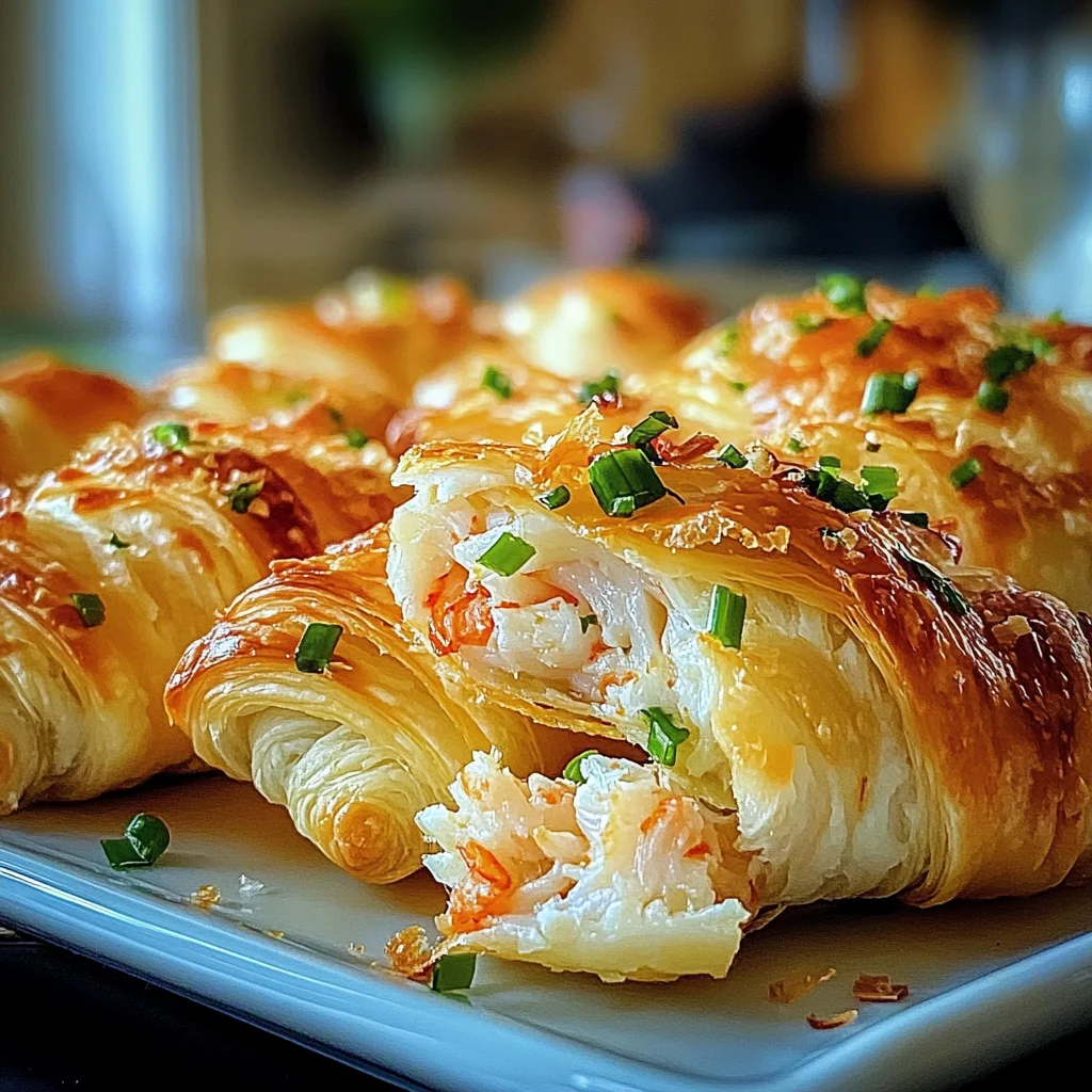 Crab Crescent Bites