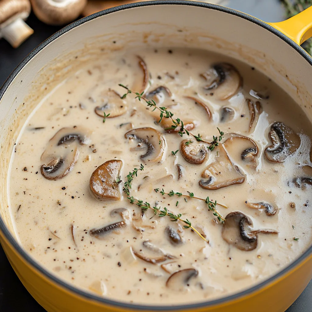 Cream of Mushroom Soup Recipe