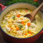Creamy Chicken Noodle Soup Recipe