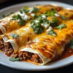 Easy Cheesy Beef Enchiladas