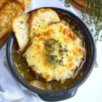French Onion Soup {Easy Slow Cooker Recipe}