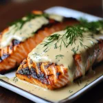 Grilled Salmon with Dijon Mustard Sauce: A Flavorful Delight!