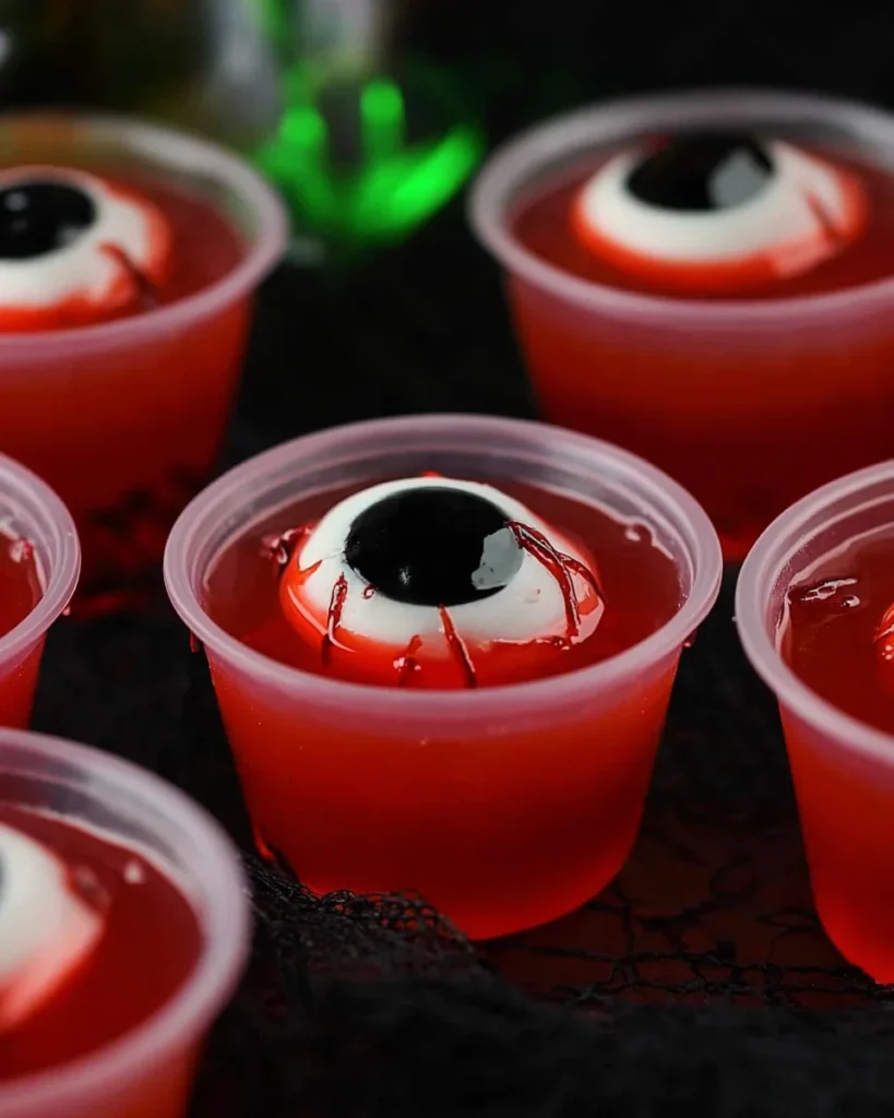 Halloween Eyeball Jello Shots