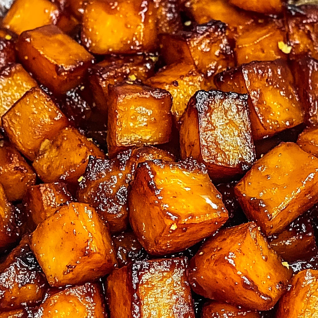 Honey Roasted Sweet Potatoes