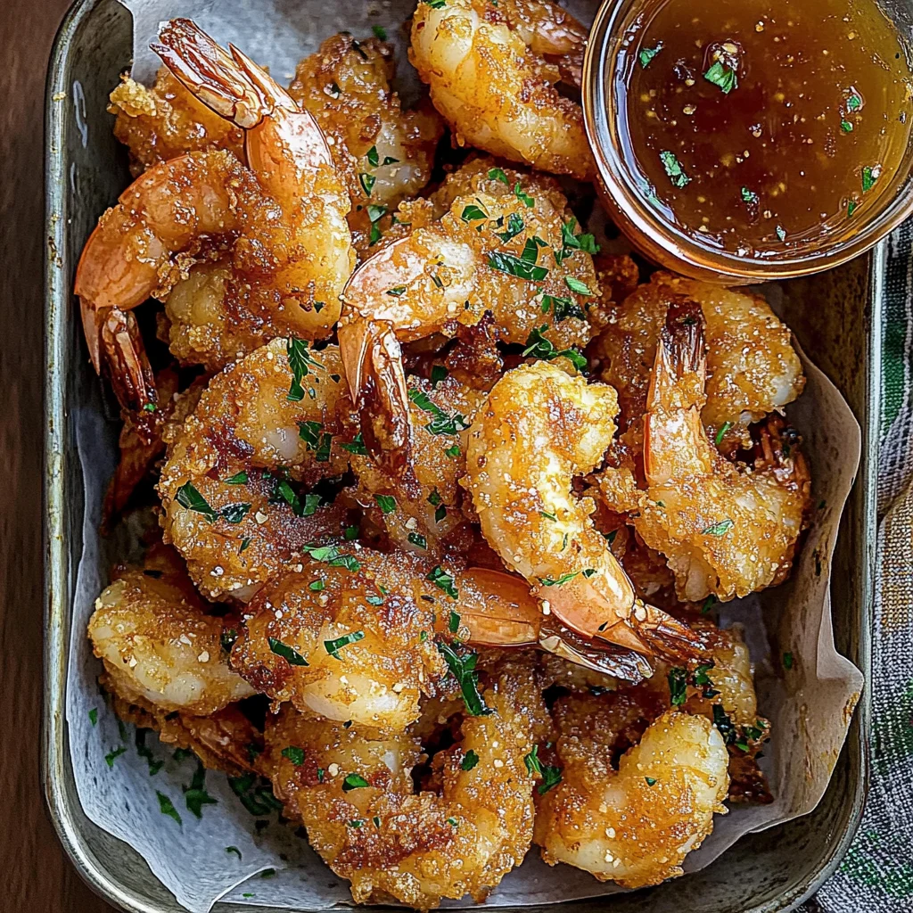 Hot Honey Fried Shrimp