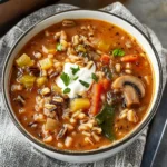 Instant Pot Wild Rice Soup