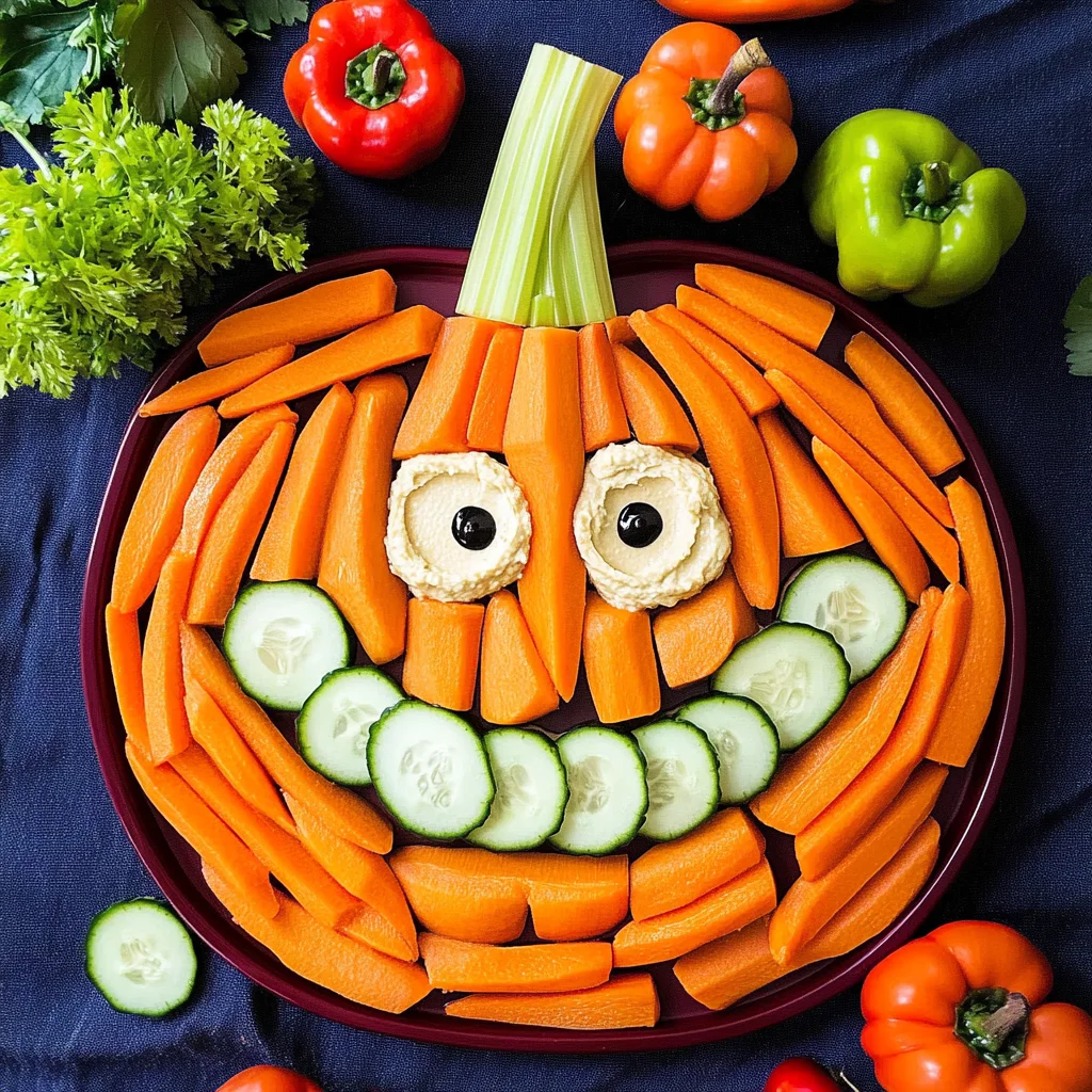 Pumpkin Veggie Tray