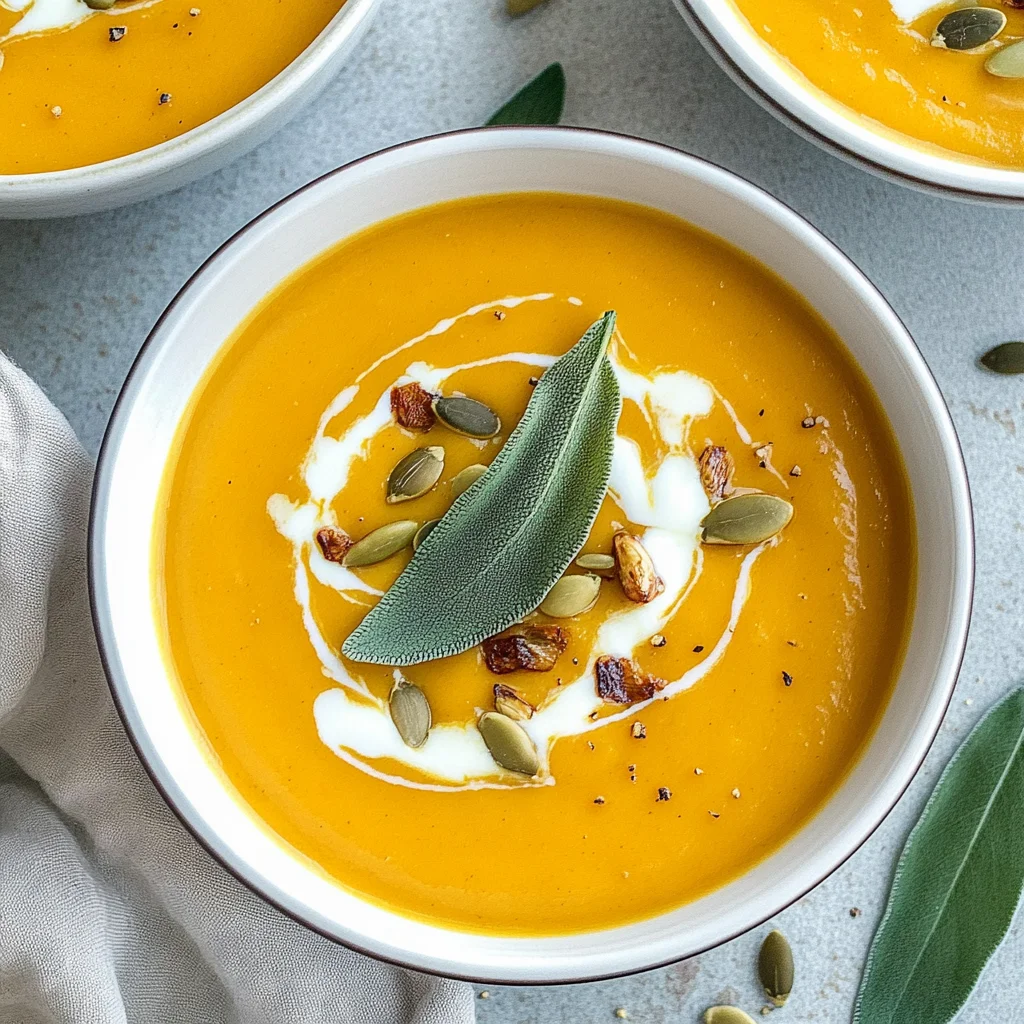 Roasted Pumpkin Apple Soup