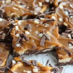 Salted Caramel Pretzel Bark