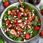 Strawberry Spinach Salad