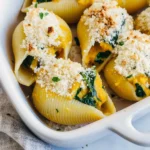 Vegan Pumpkin Stuffed Shells
