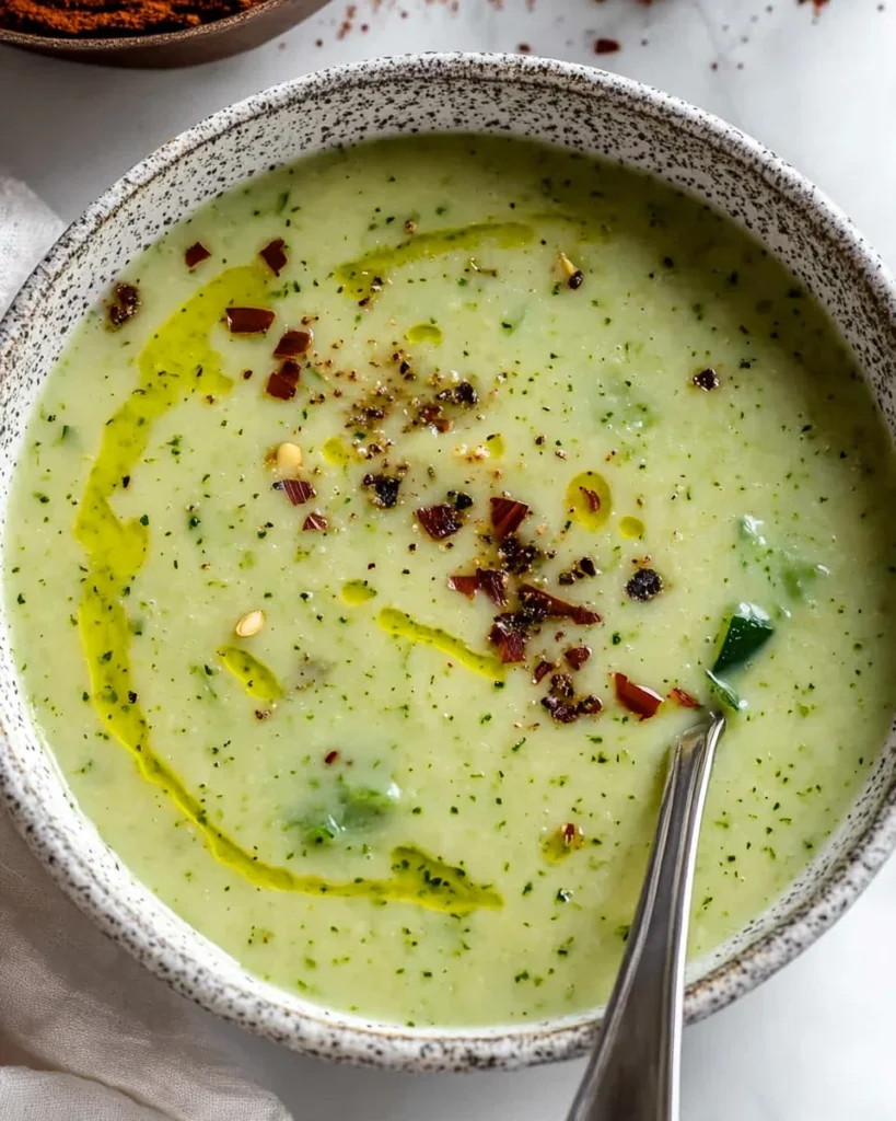 Vegan Zucchini Soup