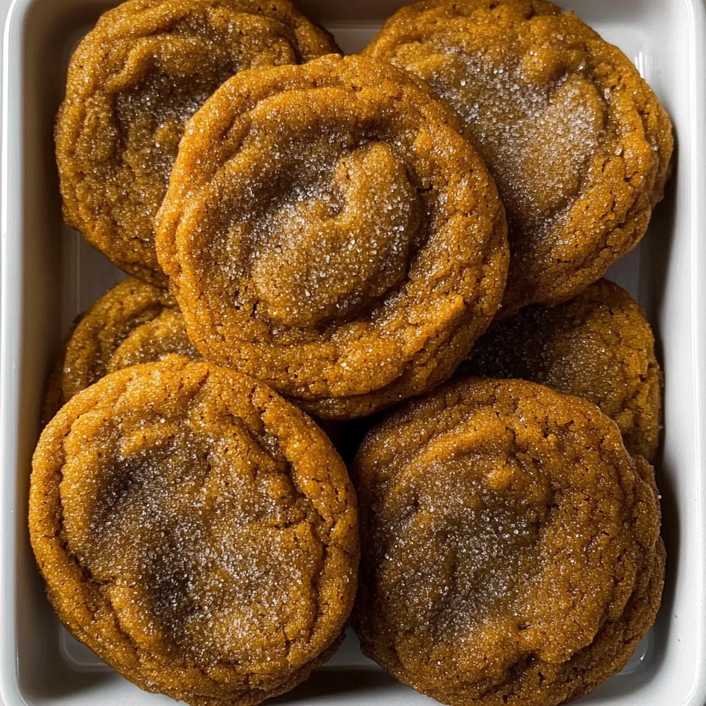 chewy maple pumpkin cookies