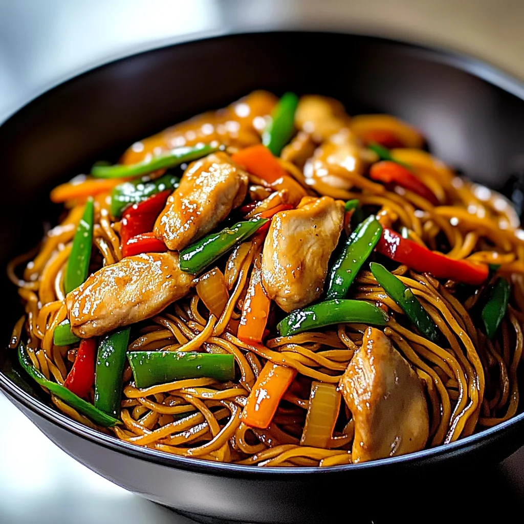 Chicken Lo Mein Recipe
