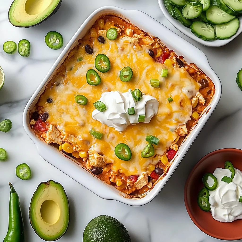 Chicken Taco Casserole Recipe