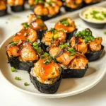 Easy Baked Salmon Sushi Cups (Viral Recipe)