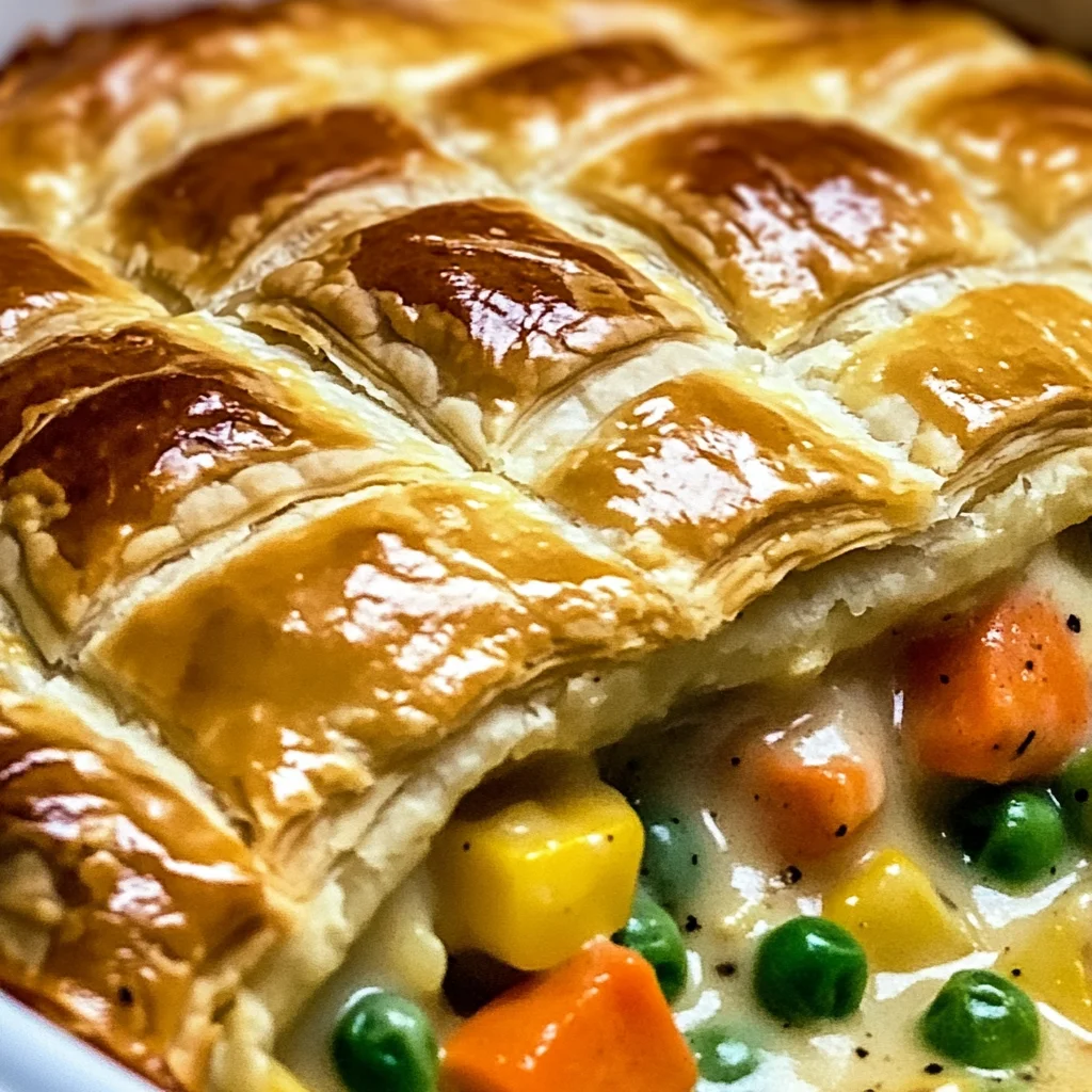 Easy Chicken Pot Pie Casserole