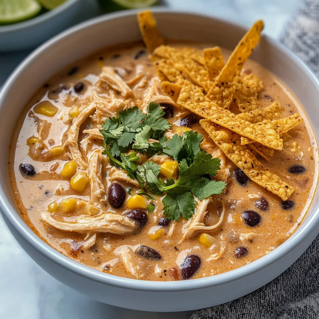 White Chicken Chili Recipe with Cream Cheese