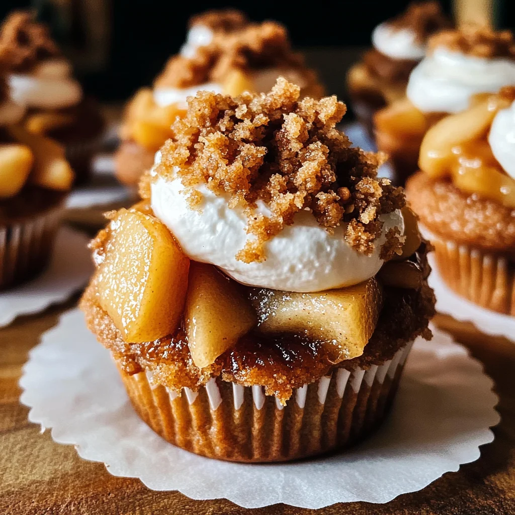 Apple Pie Cupcakes