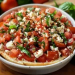 Bruschetta Dip: A Vibrant and Flavorful Appetizer to Delight Your Guests