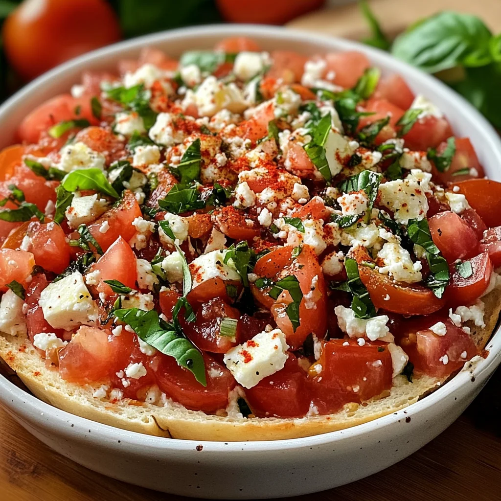 Bruschetta Dip: A Vibrant and Flavorful Appetizer to Delight Your Guests