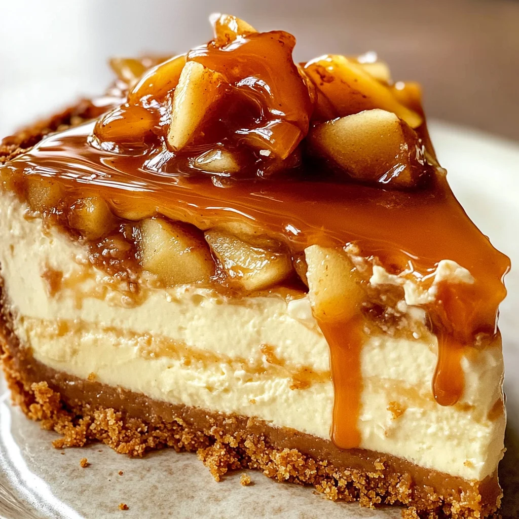 Caramel Apple Cheesecake