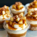 Caramel Apple Dessert Cups