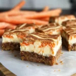 Carrot Cake Cheesecake Bars