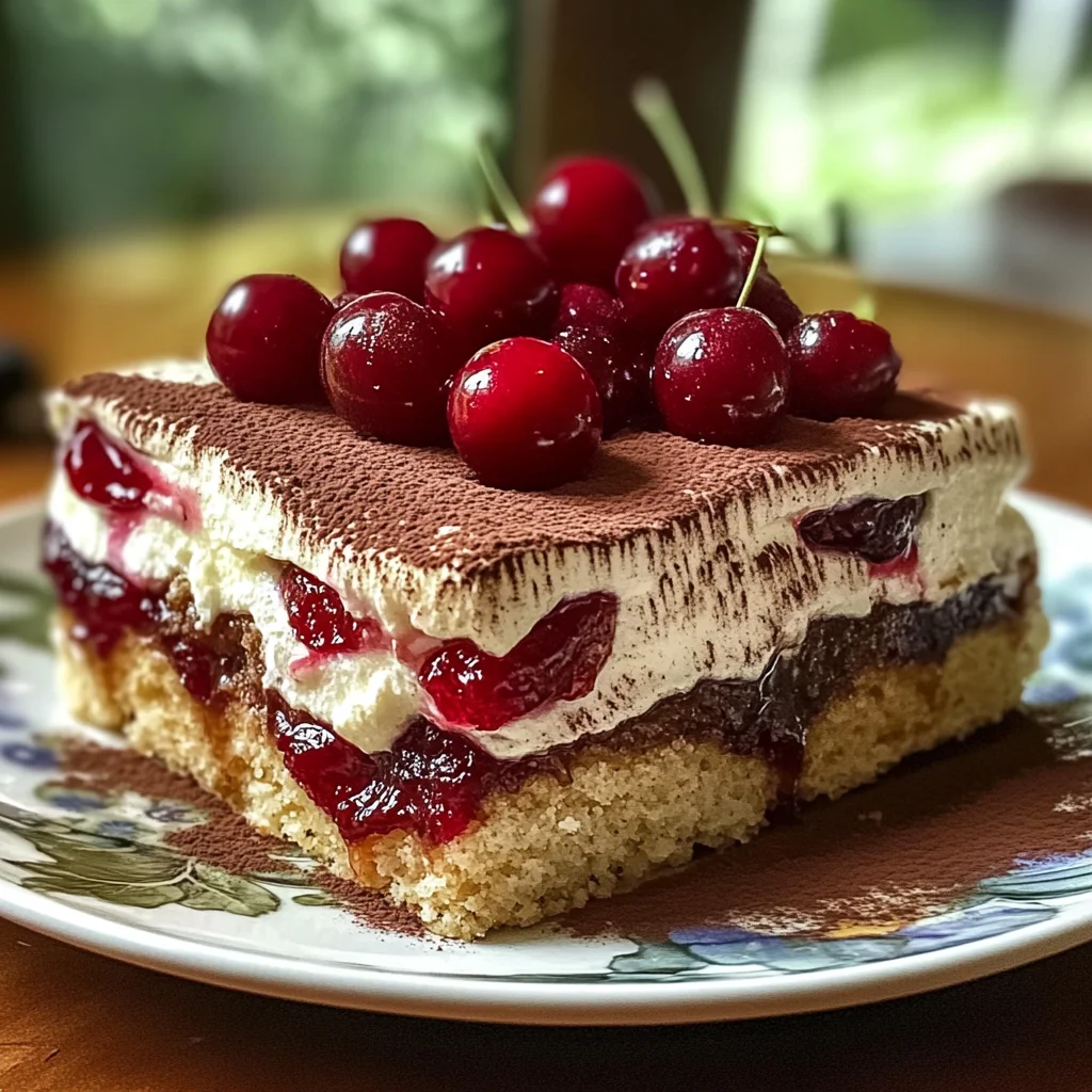 Cherry Amaretto Tiramisu Dessert: A Decadent Twist on a Classic Italian Treat