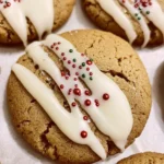 Chewy Maple Cinnamon Cookies with White Chocolate