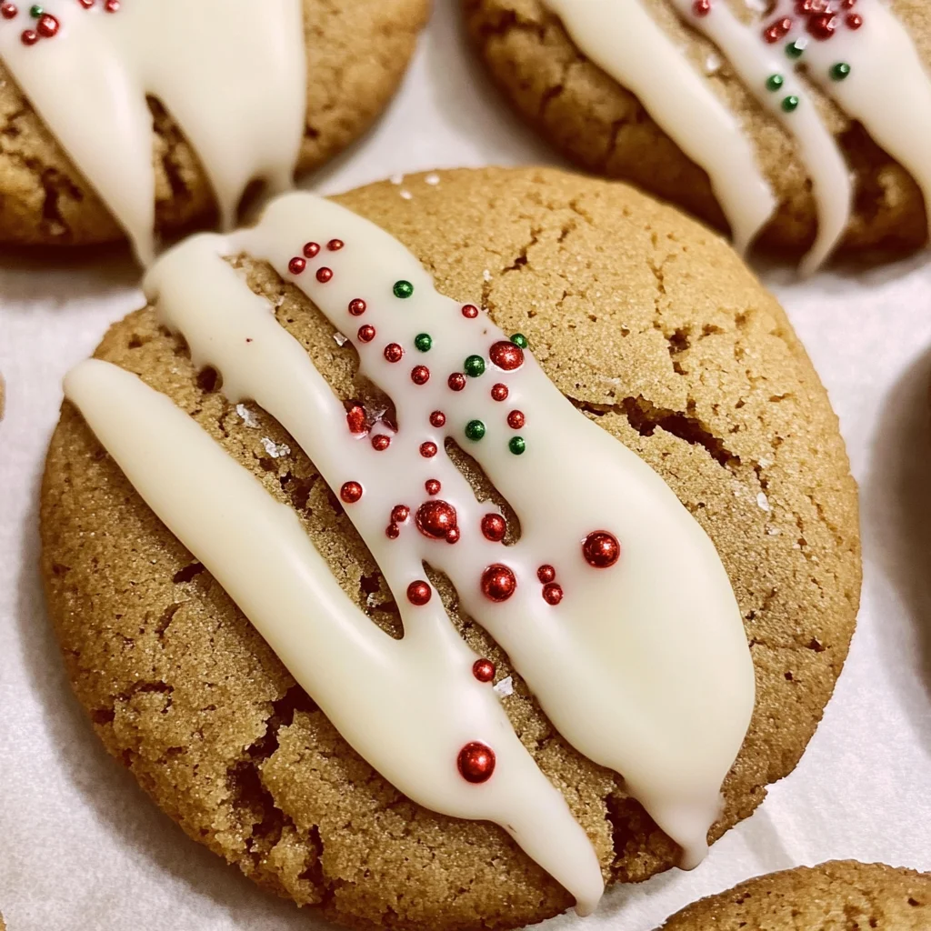 Chewy Maple Cinnamon Cookies with White Chocolate