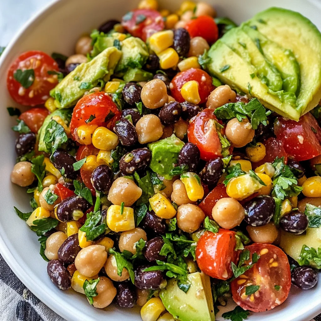 Chili Lime Bean Salad