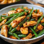 Chinese Chicken and Green Beans