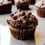 Chocolate Sweet Potato Muffins