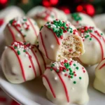Christmas Tree Cake Truffles with Little Debbies cakes