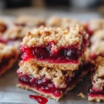 Cranberry Crumble Bars Recipe