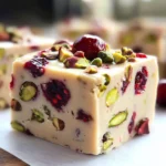 Cranberry Pistachio Fudge
