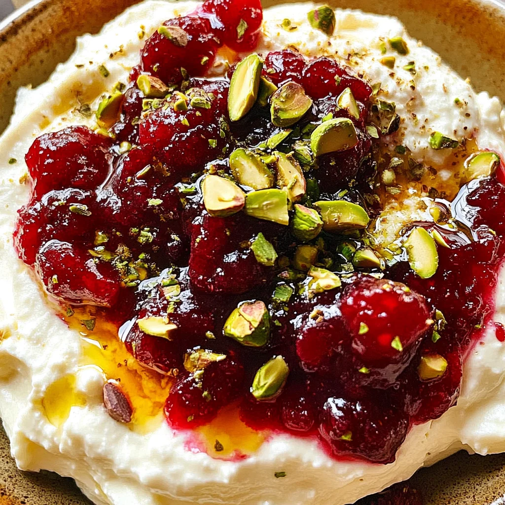 Cranberry Whipped Feta Dip