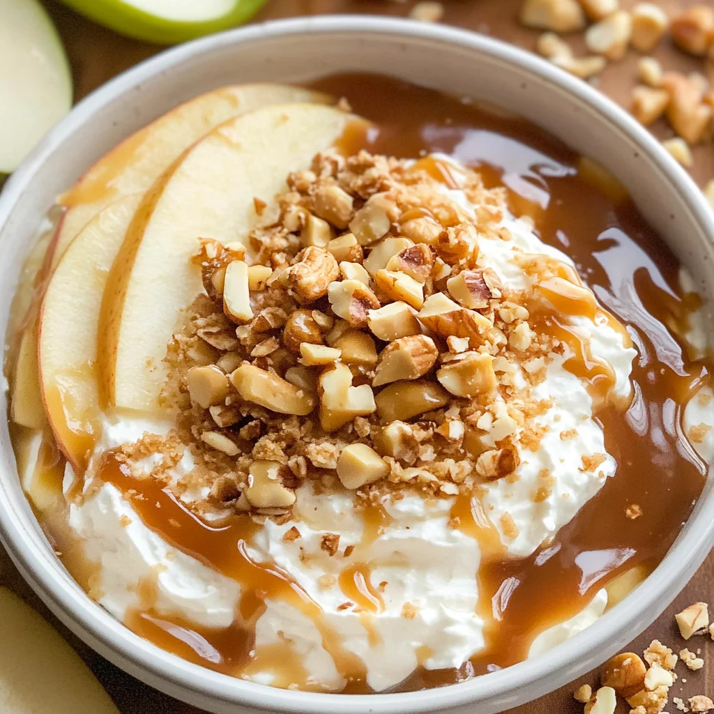 Cream Cheese Caramel Apple Dip