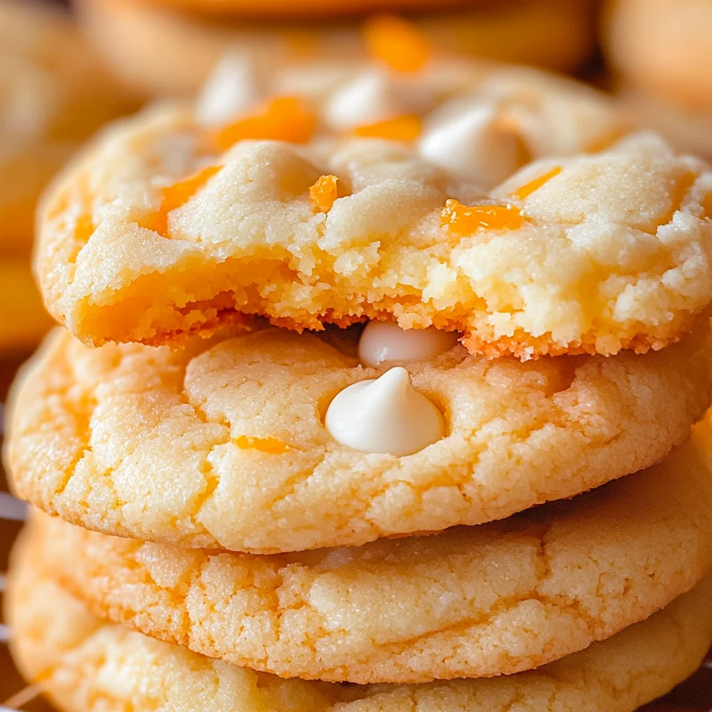 Creamsicle Orange Cookies