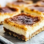 Crème Brûlée Cheesecake Bars