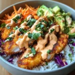 Crispy Fish Taco Bowls