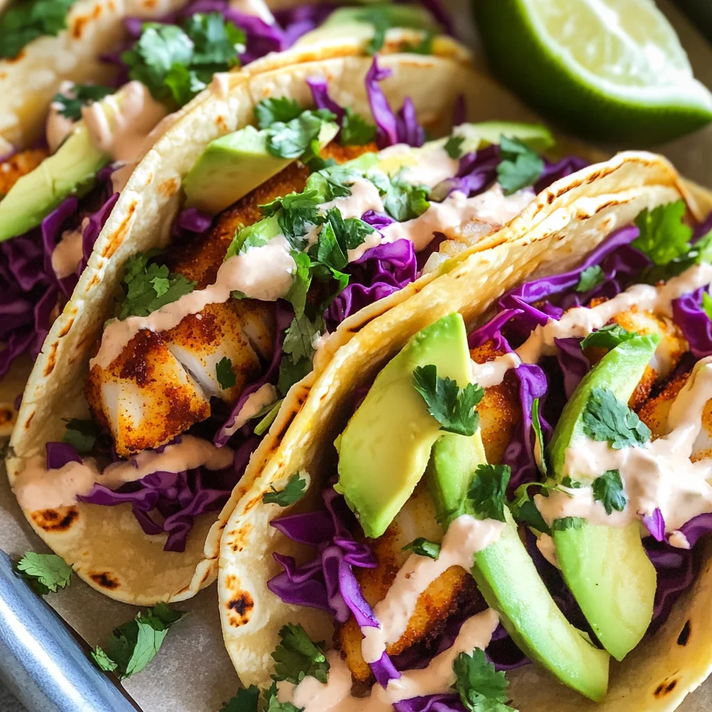 Easy Fish Tacos Recipe