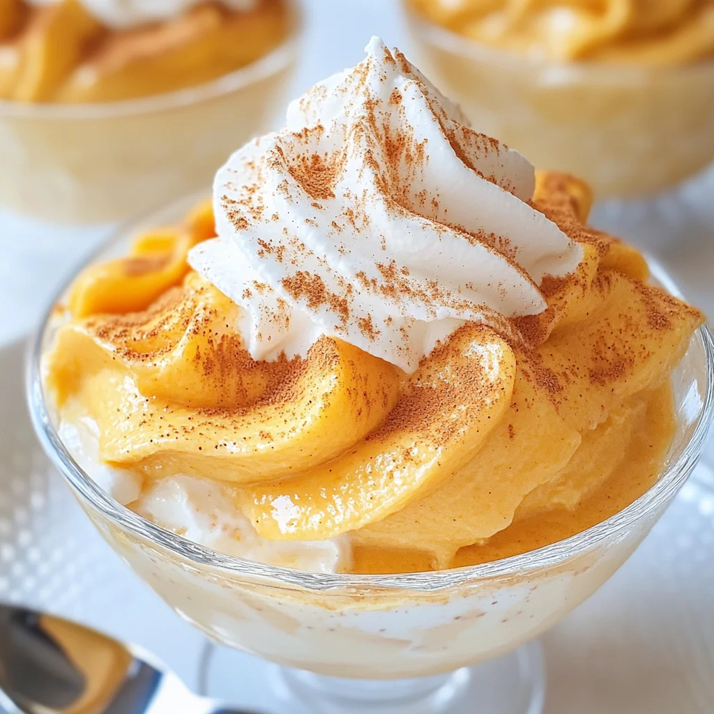Easy Pumpkin Cheesecake Mousse (with Cool Whip)