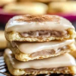 Frosted Brown Sugar Cinnamon Pop Tart Cookies