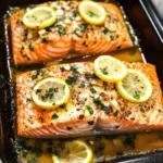 Garlic Butter Baked Salmon