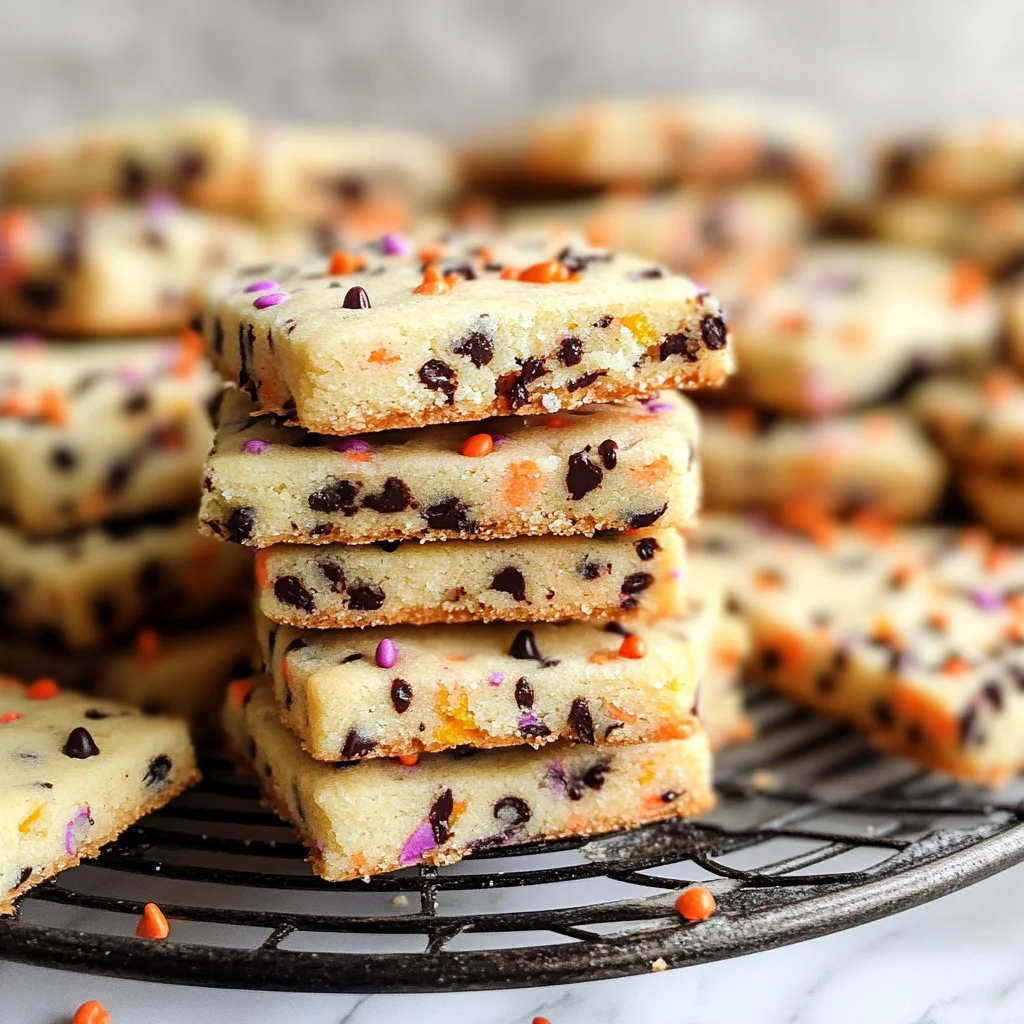 Halloween Shortbread Cookies