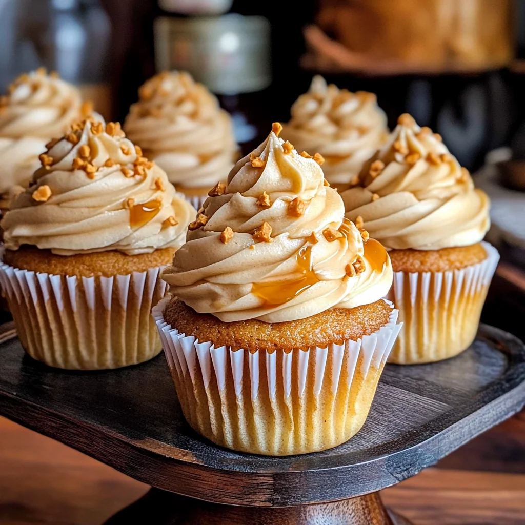 Harry Potter Butterbeer Cupcakes