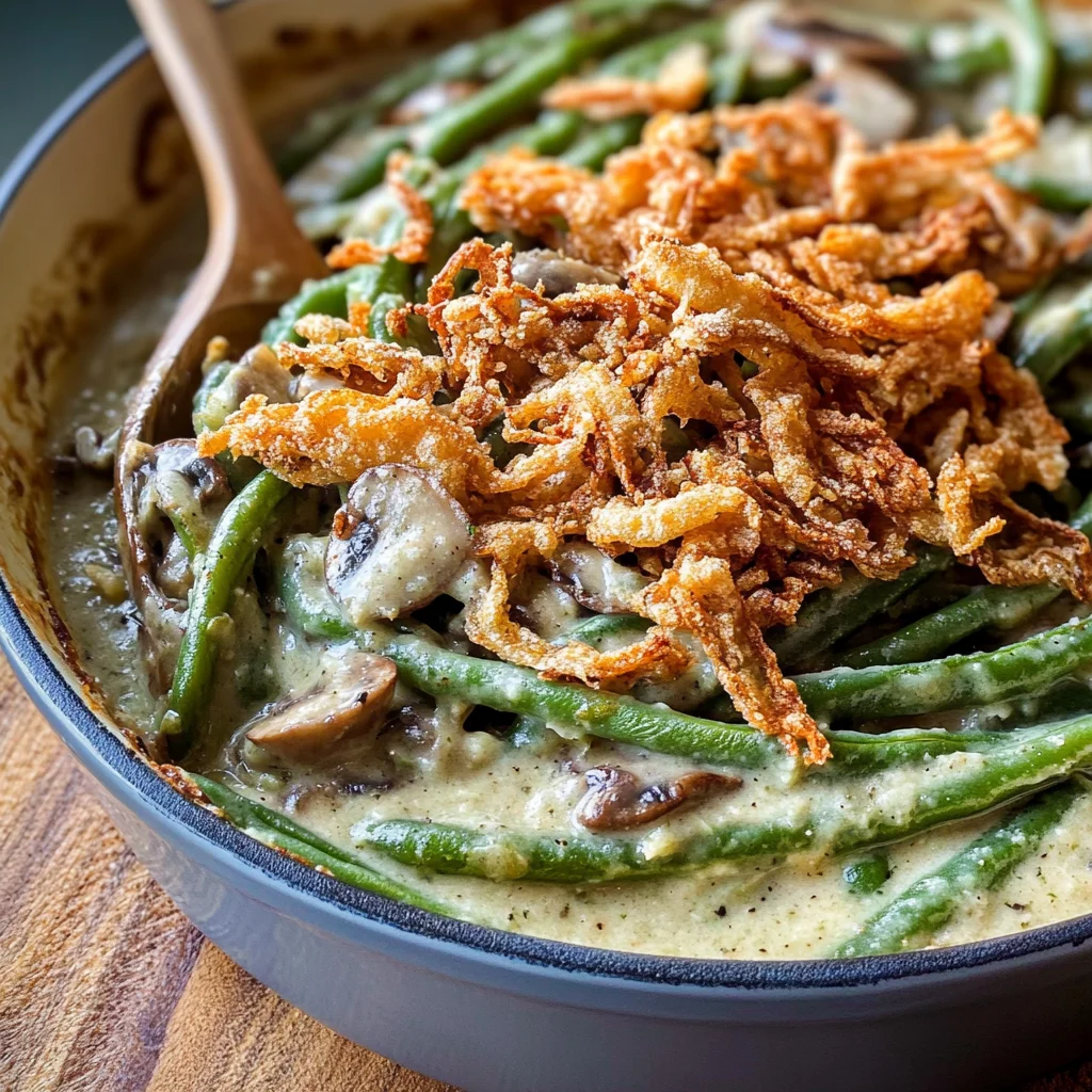 Homemade Green Bean Casserole